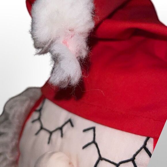 Mid Century House of Hatten Christmas Santa Mrs. Claus Chubby Plush - Picture 7 of 11